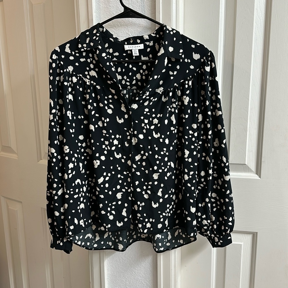 Topshop blouse. Size 4